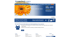 Desktop Screenshot of hungerfordsurgery.co.uk